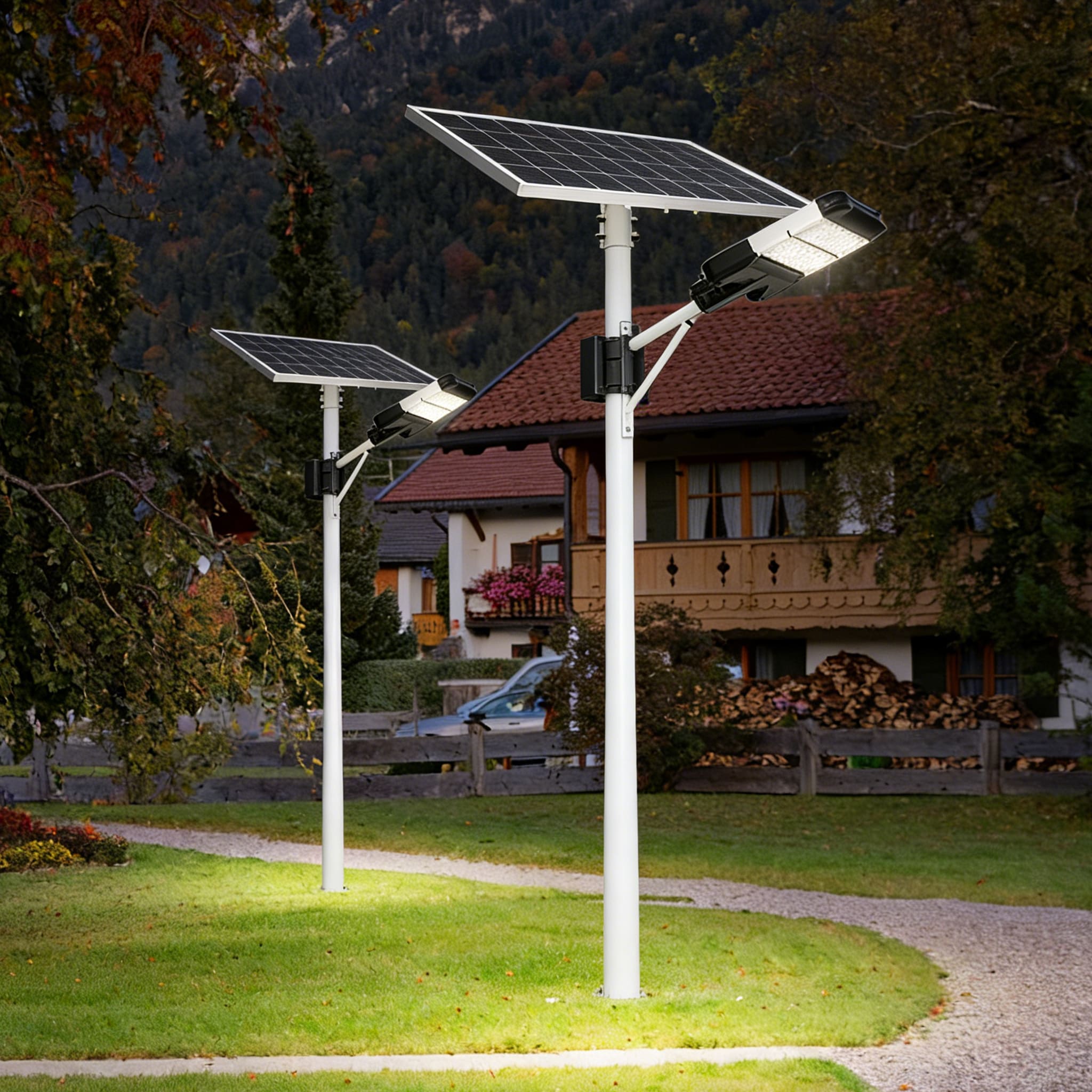Solar split lamp 