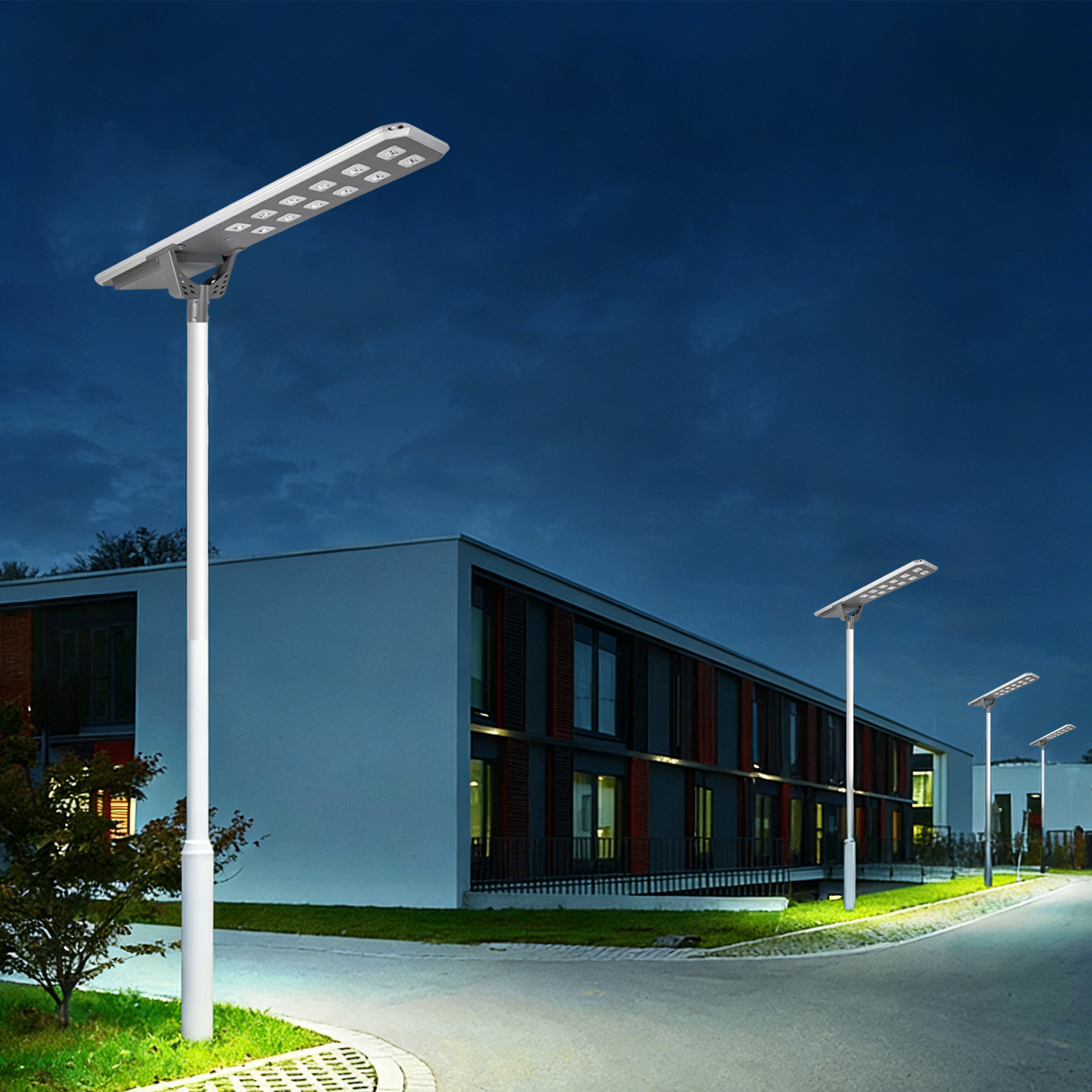 Integrated street lamp