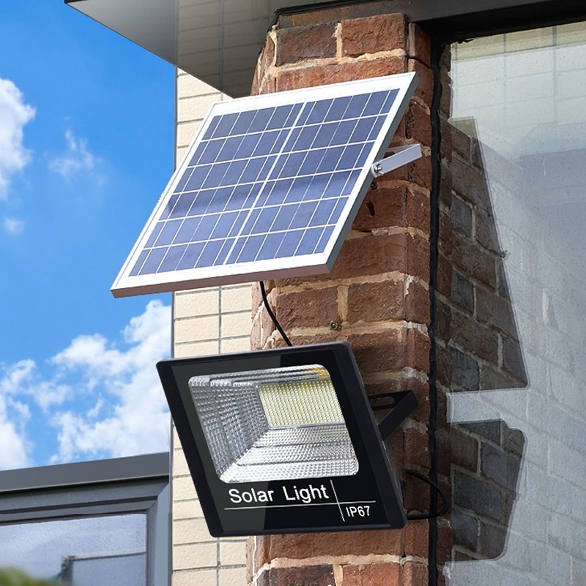 Outdoor Solar Flood Light